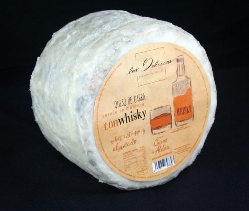 QUESO CABRA CDO MANTECA/WHISKY